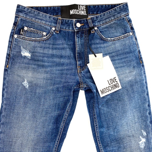 LOVE MOSCHINO Mens Jeans - Picture 2 of 11